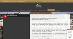 Desktop Screenshot of magic-hotel.ch